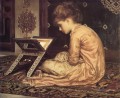 Study At a Reading Desk Academicism Frederic Leighton